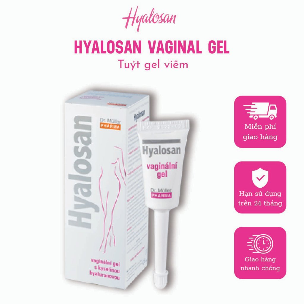 Dung dịch vệ sinh phụ nữ Hynosan Gel Chăm sóc vùng kín, lợi khuẩn, tăng sức đề kháng (Hộp 10 tuýp 7,5ml)