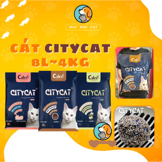 Cát city vệ sinh mèo - cát vệ sinh than hoạt tính - 2 bịch cát city