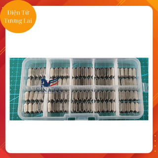 Hộp thạch anh dán tổng hợp 4m-48m 10 loại, mỗi loại 10 cái