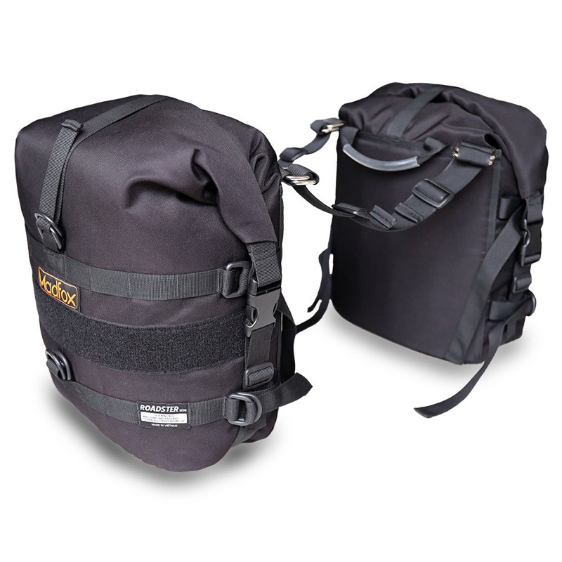 TÚI ĐÔI GÁC YÊN XE CHỐNG NƯỚC MADFOX ROADSTER MINI 2022