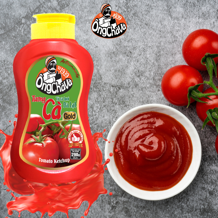 Tương Cà Gold Ông Chà Và 290gr (Tomato Ketchup Ong Cha Va 290g)