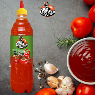 Combo 2 Loại Tương Ông Chà Và (Tương Ớt Ông Chà Và 700g và Tương Cà Ông Chà Và 720g)