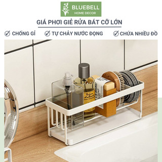 Kệ đa năng để giẻ rửa chén bát nhà bếp cỡ lớn 25cm bluebell