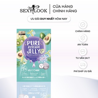  Mặt Nạ Thạch Jelly Bơ SEXYLOOK Dịu Mụn Se Khít Lỗ Chân Lông 38ml