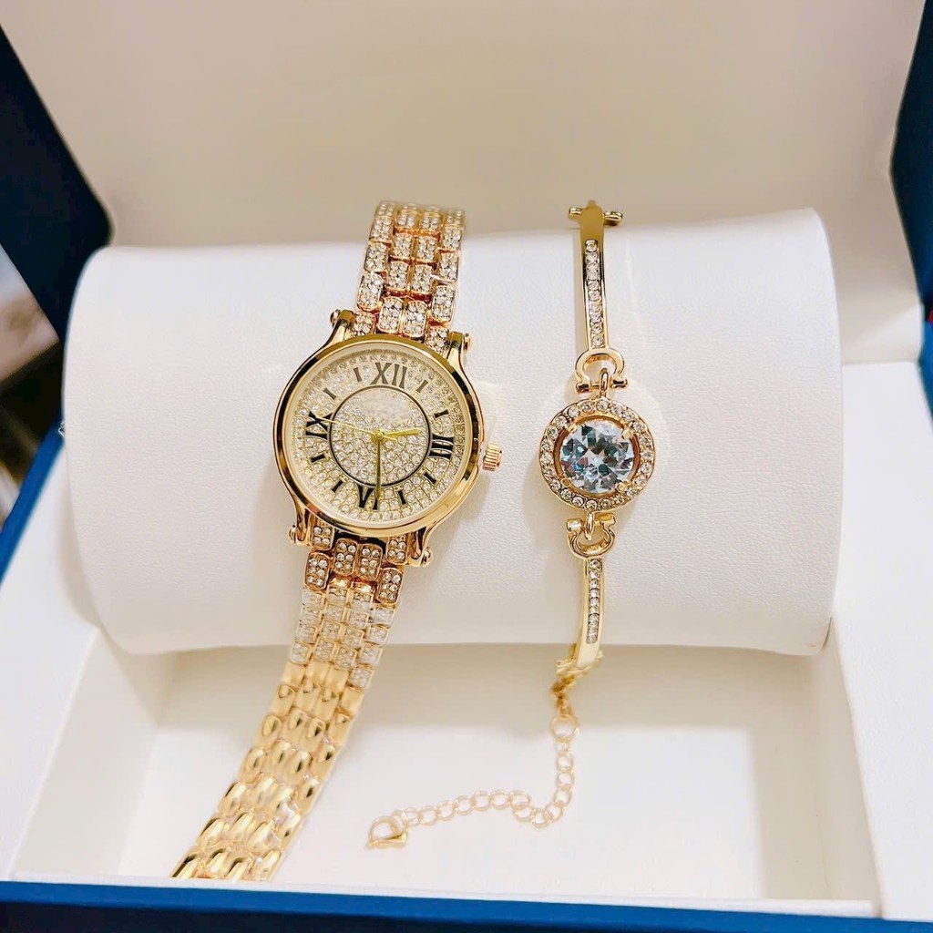 Đồng hồ nam nữ dây kim loại TB501 chống nước bảo hành