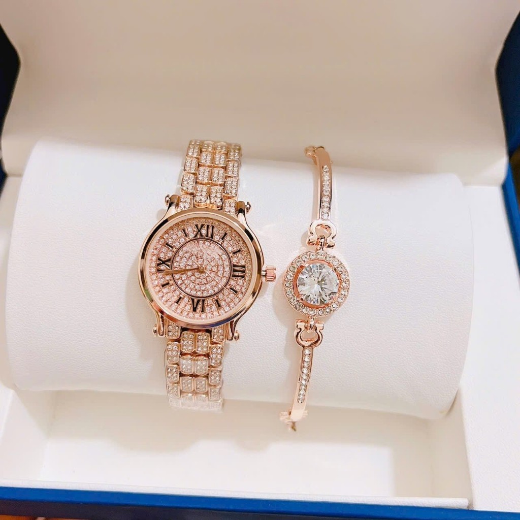 Đồng hồ nam nữ dây kim loại TB501 chống nước bảo hành