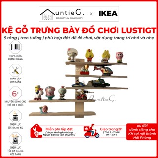 Giá, kệ trưng bày đồ chơi, vật dụng trang trí nhỏ nhẹ Lustigt IKEA chính hãng