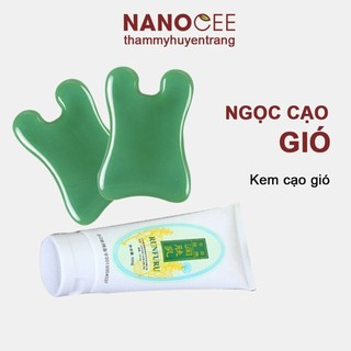 Kem massage cạo gió đả thông kinh lạc mát xa vùng mặt dùng trong spa đông y