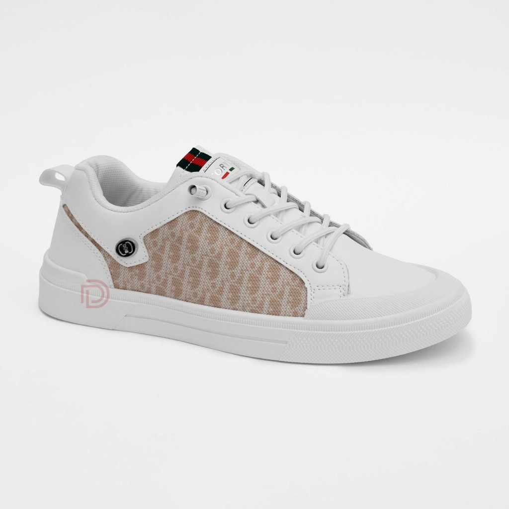SD07 - Giày Sneaker Cao Cấp Hàng Hiệu Chính Hãng Duvis  Màu Trắng