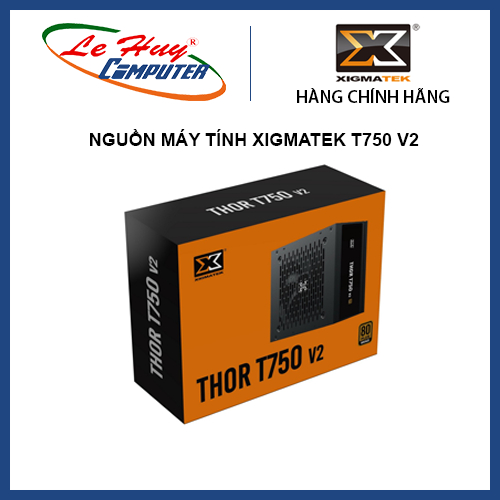 Nguồn máy tính XIGMATEK THOR T750 V2 750W (EN41501) 80 PLUS BRONZE