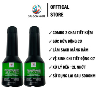  COMBO 2 Chai Dung Dịch SÚC RỬA ĐỘNG CƠ MAXLUBE 105ml  Súc Nhớt Vệ Sinh Sạch Động Cơ Xe Máy Xe Ô tô 