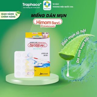 Dán Mụn Lô Hội Giảm Sưng Đỏ HIMOM SPOT JW Kháng Khuẩn, Kiểm Soát Dầu Giúp Da Xinh Vượt Trội Hộp 3 Vỉ x 12 Miếng x 1cm
