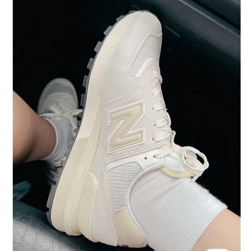 New balancee 574 lgacy white giày chính hãng nam&nữ