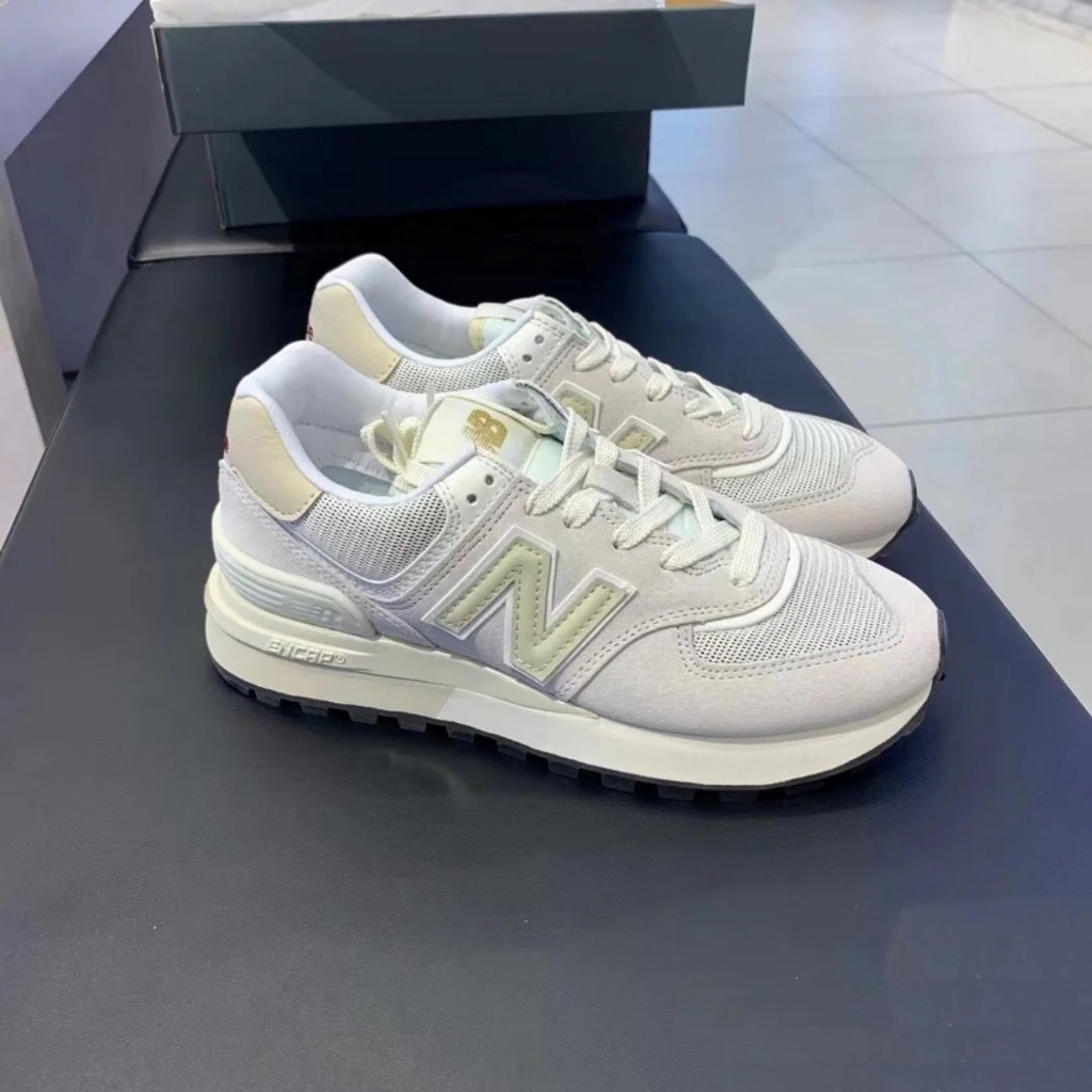 New balancee 574 lgacy white giày chính hãng nam&nữ