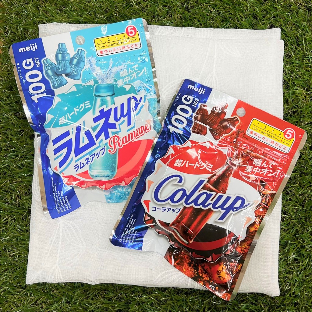 Kẹo dẻo Meiji Ramune & Cola Up 100g