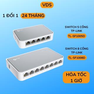 Cục chia mạng lan switch TP LINK 5 cổng 8 cổng TL-SF1005D TL-SF1008D - TPLink 5 8 Ports 10/100Mbps chính hãng