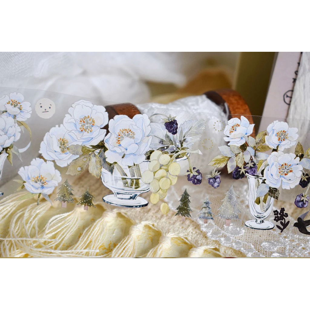 𝓑𝓾𝓵𝓵𝓮𝓽𝓳𝓸𝓾𝓻𝓷𝓪𝓵𝟏𝟏𝟓 ✿ Băng dính hãng Wildberry Laboratory "𝐖𝐢𝐥𝐝 𝐆𝐚𝐫𝐝𝐞𝐧" khu vườn xinh xắn trang trí sổ