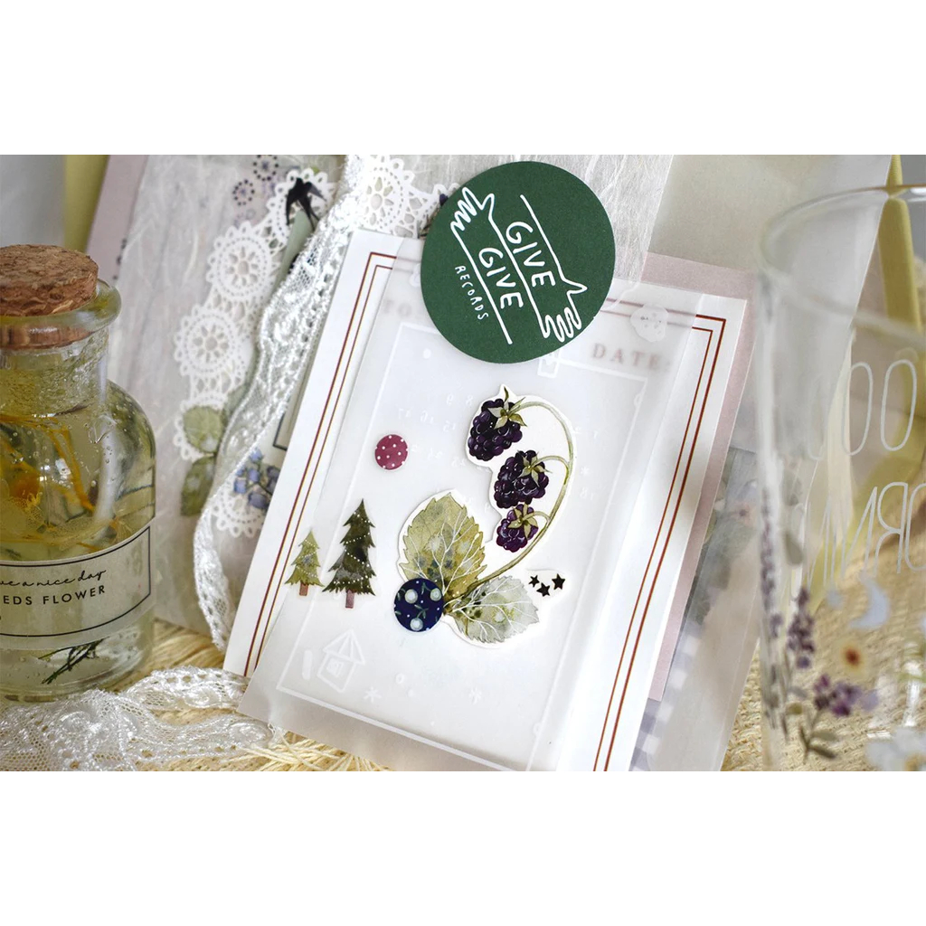 𝓑𝓾𝓵𝓵𝓮𝓽𝓳𝓸𝓾𝓻𝓷𝓪𝓵𝟏𝟏𝟓 ✿ Băng dính hãng Wildberry Laboratory "𝐖𝐢𝐥𝐝 𝐆𝐚𝐫𝐝𝐞𝐧" khu vườn xinh xắn trang trí sổ