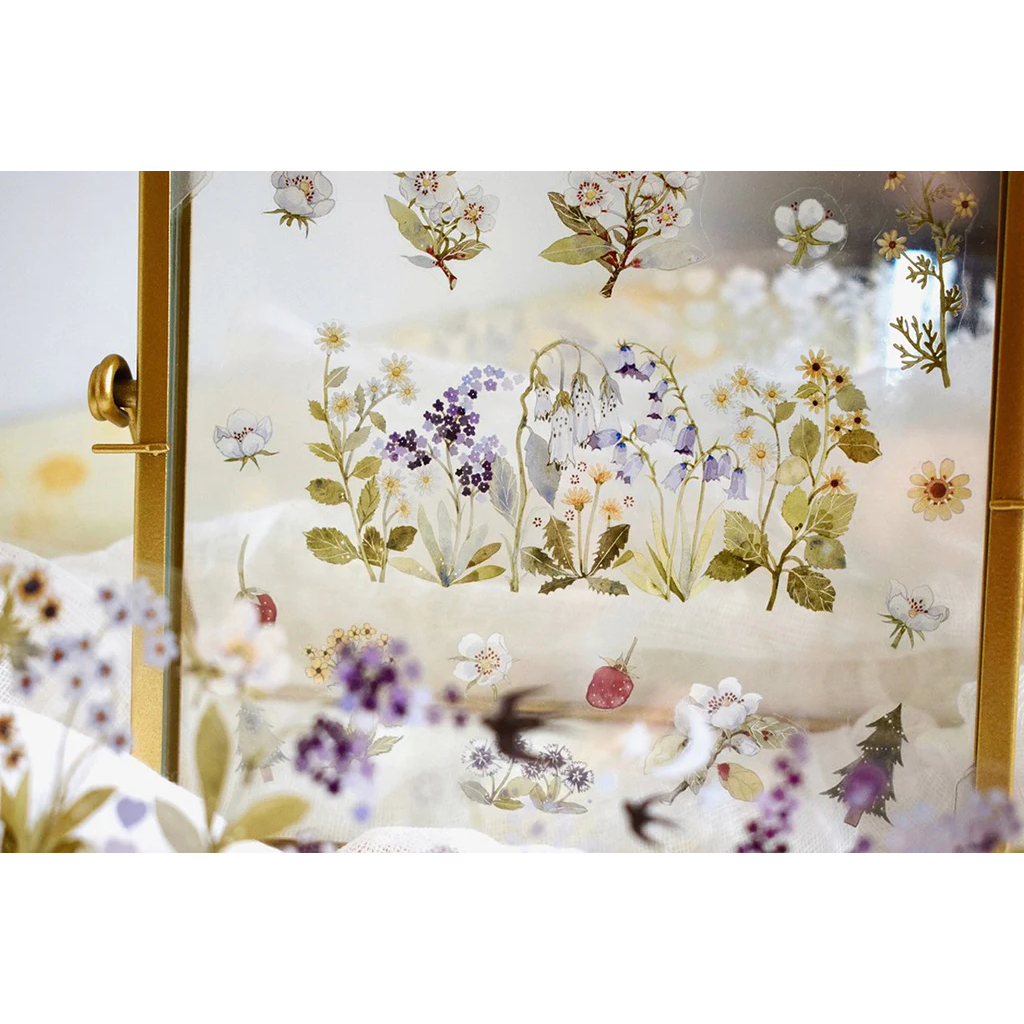 𝓑𝓾𝓵𝓵𝓮𝓽𝓳𝓸𝓾𝓻𝓷𝓪𝓵𝟏𝟏𝟓 ✿ Băng dính hãng Wildberry Laboratory "𝐖𝐢𝐥𝐝 𝐆𝐚𝐫𝐝𝐞𝐧" khu vườn xinh xắn trang trí sổ