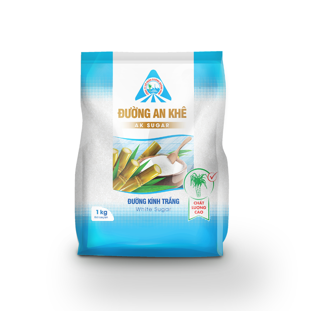 Combo 3 túi Đường kính trắng Đường An Khê 1kg/túi