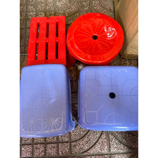 Ghế nhựa ngồi mini , ghế vuông mini, ghế ốc tròn mini