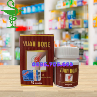 Yuan Bone _ hỗ trợ xương khớp 40 viên malaysia