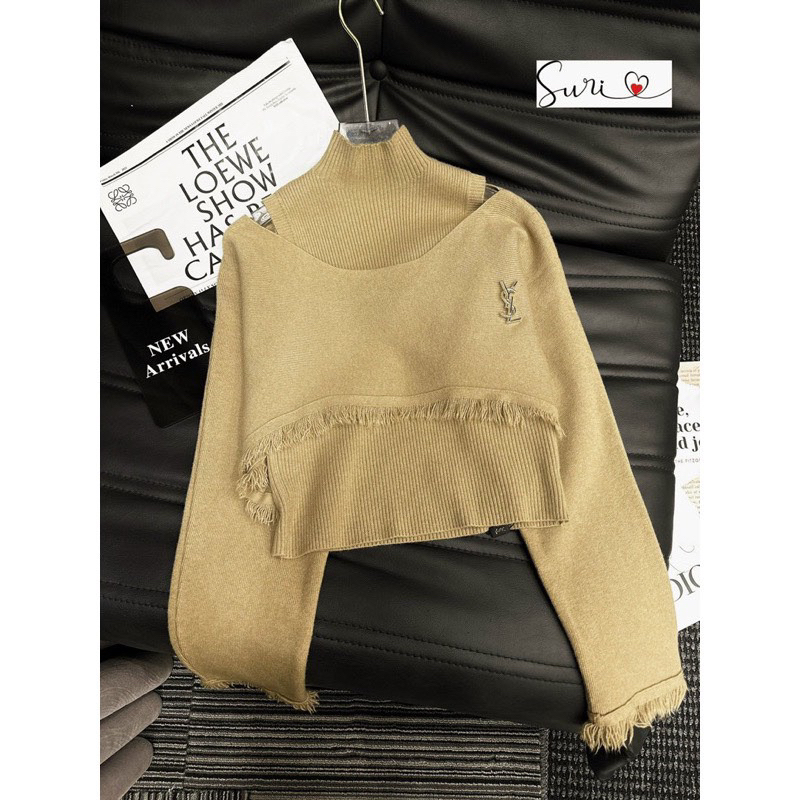 Set Áo Len 2 Món Tặng Kèm Tag Sang Chảnh Bigsize