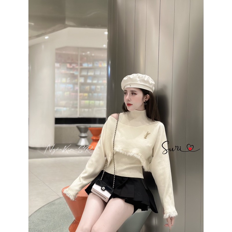 Set Áo Len 2 Món Tặng Kèm Tag Sang Chảnh Bigsize