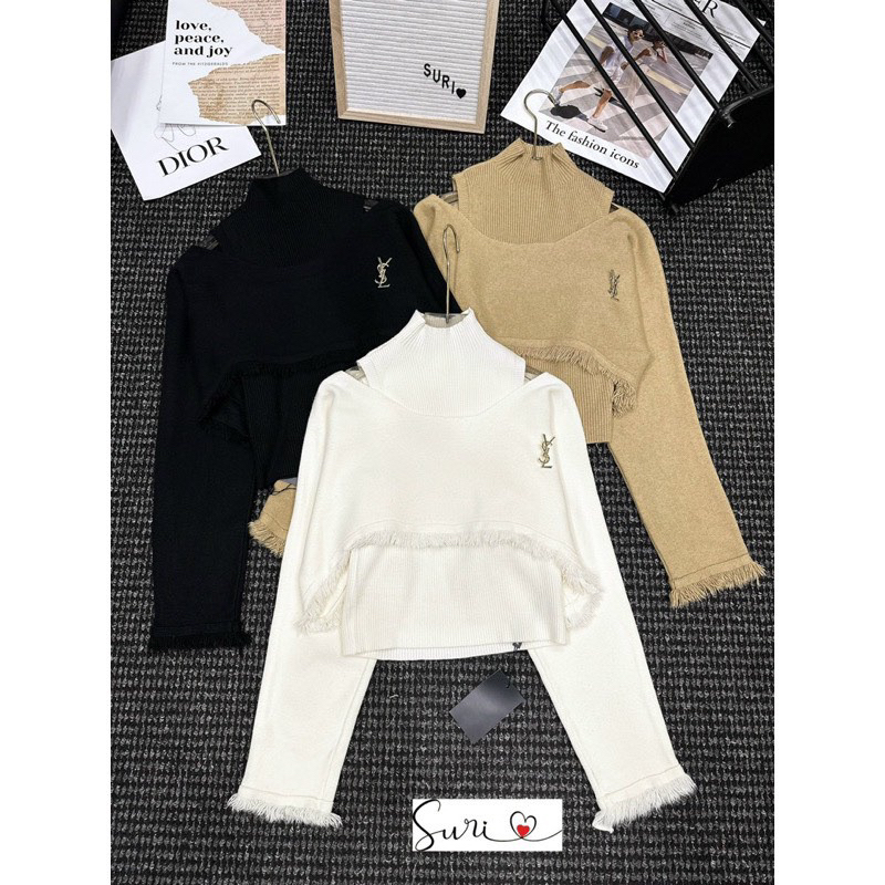 Set Áo Len 2 Món Tặng Kèm Tag Sang Chảnh Bigsize