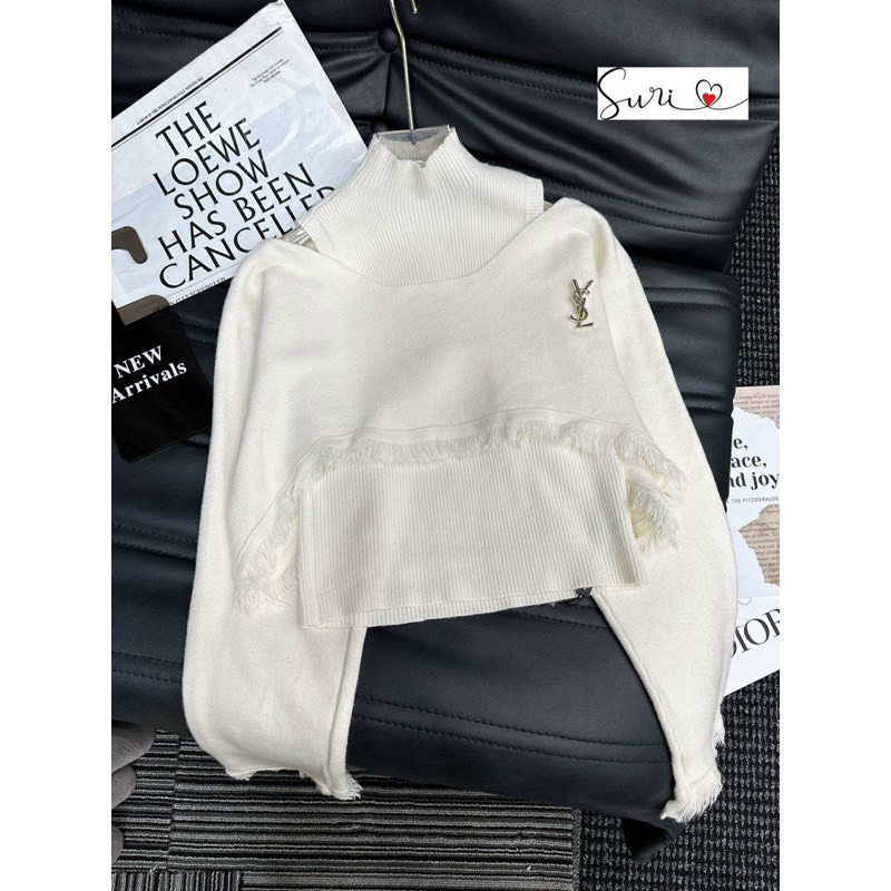 Set Áo Len 2 Món Tặng Kèm Tag Sang Chảnh Bigsize