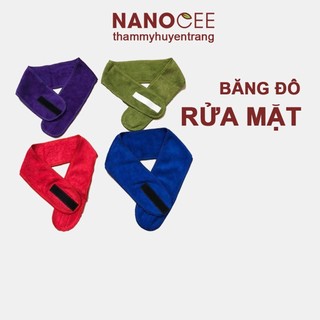 Băng Đô Vải Rửa Mặt Spa Gửi Màu Theo Yêu Cầu - NANOCEE OFFICIAL