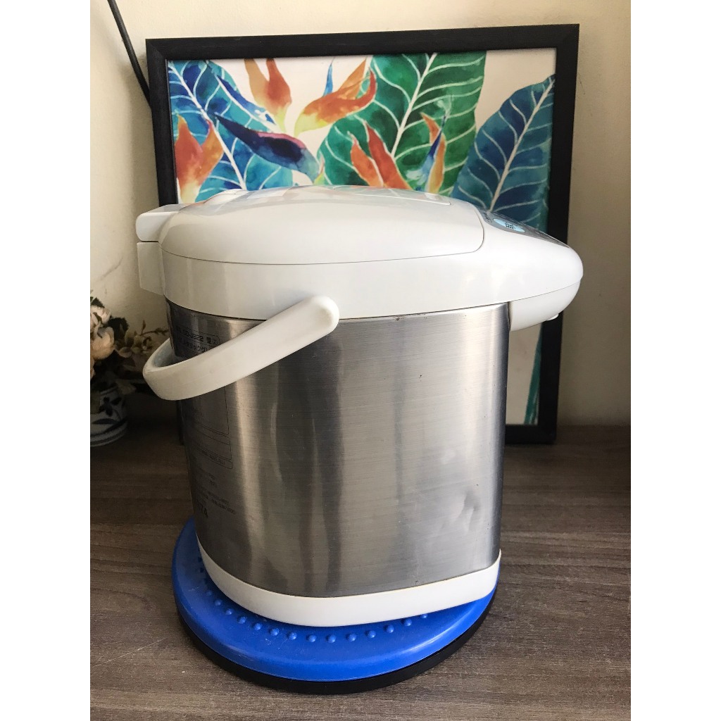 Bình thủy Nhật bãi Zojirushi CD-JB, 2.2l, lòng bình đẹp mịn, chạy điện 100V