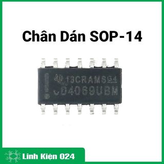 Chíp CD4069BE DIP14, CD4069BM SOP14