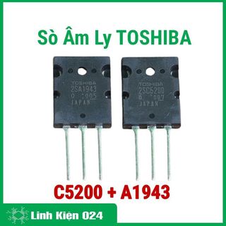 Sò Âm Ly TOSHIBA C5200+A1943 (1 Cặp)