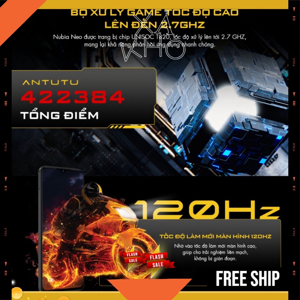 Điện thoại Nubia Neo 5G  - Thiết kế chất, chơi game siêu xịn