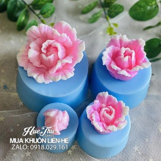 Bộ 4 khuôn silicon hoa thái - B04 - Silicon Hồng Phát