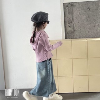 Chân Váy Xuông Jean Cho Bé