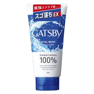 Sữa rửa mặt chăm sóc da hoàn hảo Gatsby Facial Wash Perfect Scrub 130g