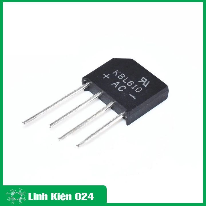 DIODE cầu 6A KBL610