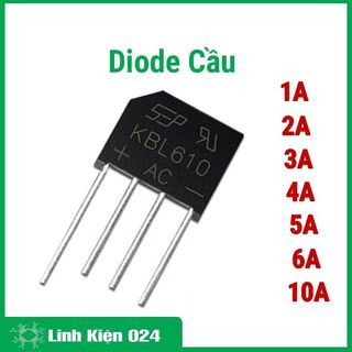 DIODE cầu 6A KBL610