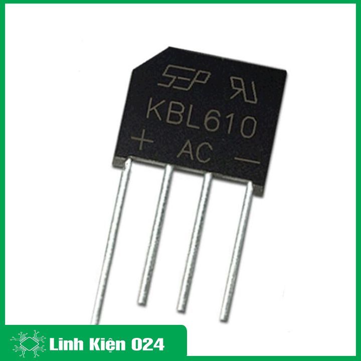 DIODE cầu 6A KBL610