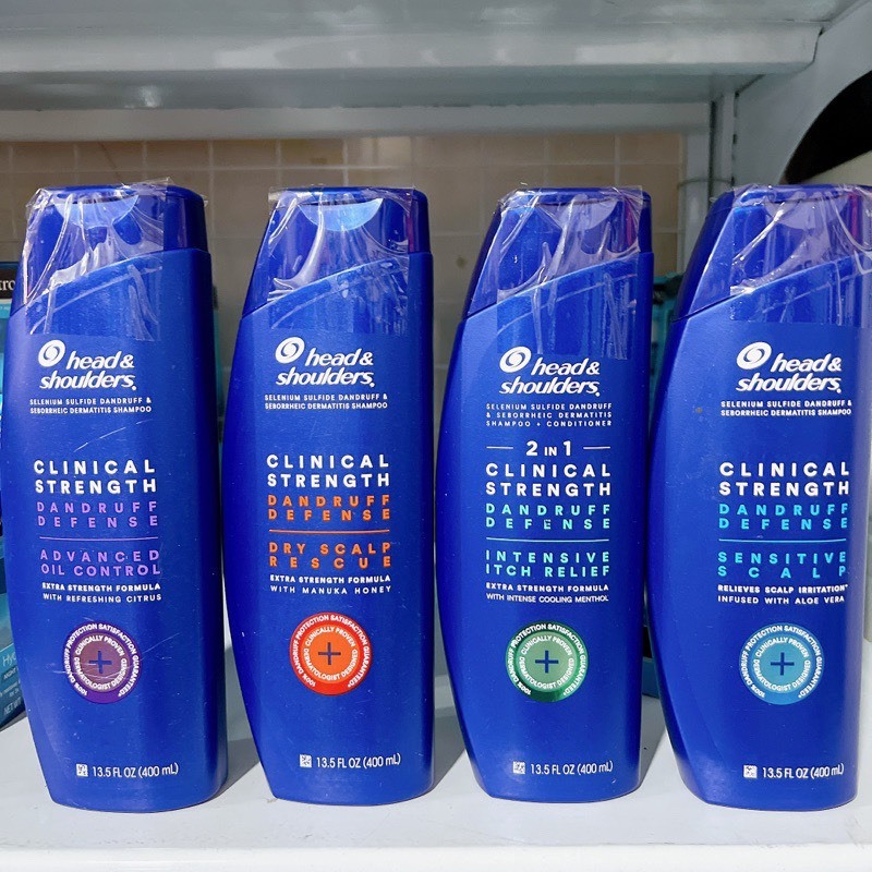 Dầu Gội Ngăn Ngừa Gàu Head & Shoulders Clinical Strength 400ml