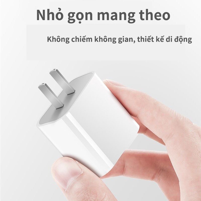 Bộ sạc nhanh PD 20W cho 7 8 8plus X XsMax 11 11 ProMax 12 12 ProMax 13 13 ProMax 14 Plus ProMax TAINGHE_AIRPODS