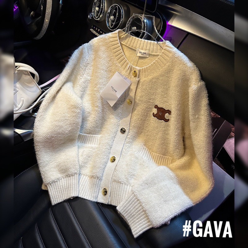 Áo khoác len lông Ce.Line siêu đẹp qcl1