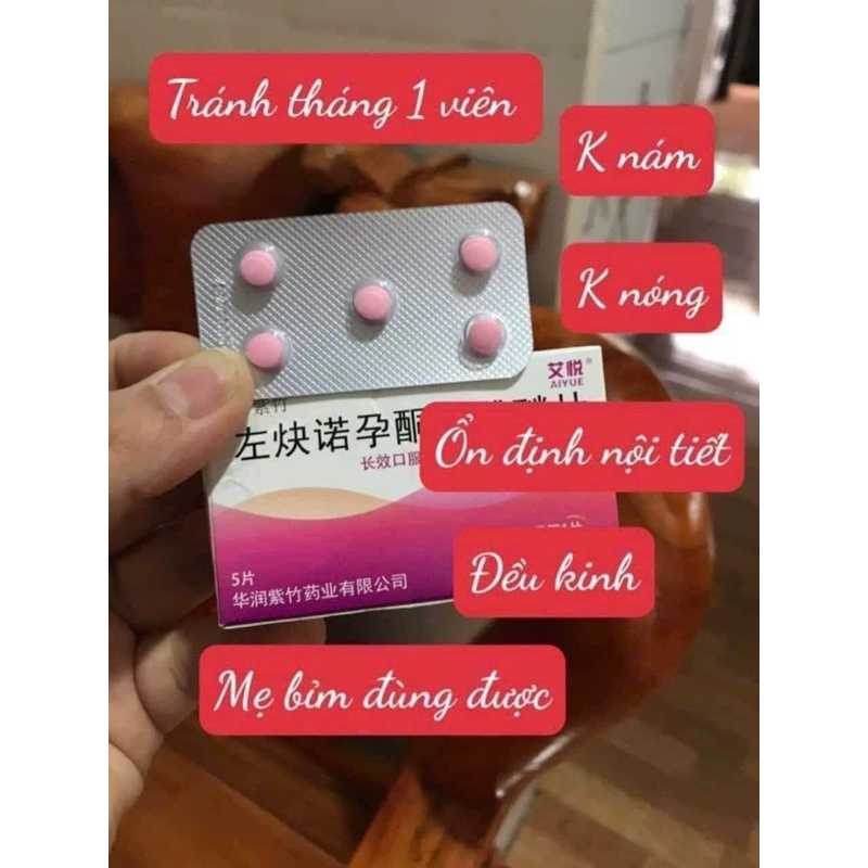 ✅ Chính Hãng - Viên uống ngừa 1 tháng 1 viên