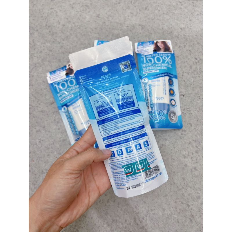 Kem Chống Nắng Mizumi Baifern 100% Non-chemical SPF50+