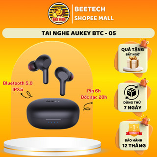 Tai nghe bluetooth beetech - aukey chống ồn chủ động, kháng nước ipx5, chuẩn mfi