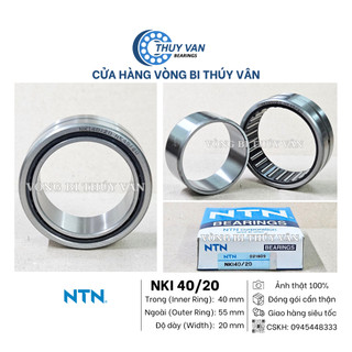 Vòng bi bạc đạn đũa kim, con lăn hình trụ nki 40/20 hãng ntn