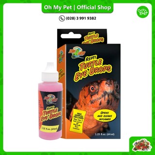Thuốc Nhỏ Mắt cho Rùa [CHÍNH HÃNG] Repti Turtle Eye Drops Zoomed ohhmypet