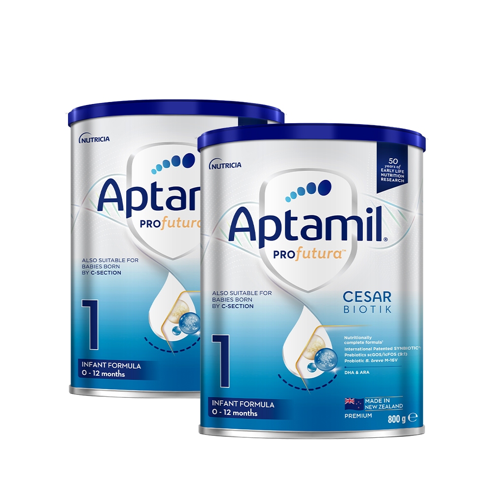 Combo 2 Sữa bột Aptamil Profutura Số 1 (800g/lon) cho bé 0-12 tháng tuổi